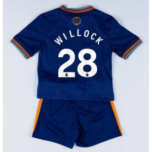 Koszulka piłkarska Newcastle United Joe Willock #28 Koszulka Trzeciej dziecięce 2025-26 +Krótkie Spodenk