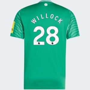 Koszulka piłkarska Newcastle United Joe Willock #28 Koszulka Wyjazdowej 2025-26 Krótki Rękaw