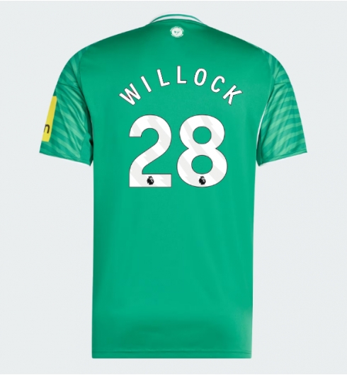 Koszulka piłkarska Newcastle United Joe Willock #28 Koszulka Wyjazdowej 2025-26 Krótki Rękaw Koszulka piłkarska Newcastle United Joe Willock #28 Koszulka Wyjazdowej 2025-26 Krótki Rękaw
