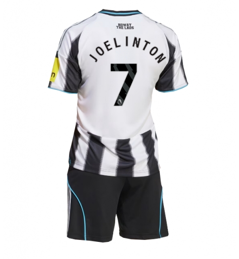 Koszulka piłkarska Newcastle United Joelinton #7 Koszulka Podstawowej dziecięce 2025-26 +Krótkie Spodenk Koszulka piłkarska Newcastle United Joelinton #7 Koszulka Podstawowej dziecięce 2025-26 +Krótkie Spodenk