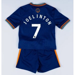 Koszulka piłkarska Newcastle United Joelinton #7 Koszulka Trzeciej dziecięce 2025-26 +Krótkie Spodenk
