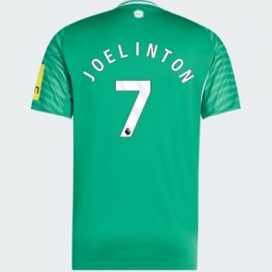 Koszulka piłkarska Newcastle United Joelinton #7 Koszulka Wyjazdowej 2025-26 Krótki Rękaw