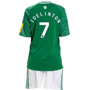 Koszulka piłkarska Newcastle United Joelinton #7 Koszulka Wyjazdowej dziecięce 2025-26 +Krótkie Spodenk