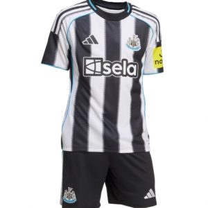Koszulka piłkarska Newcastle United Koszulka Podstawowej dziecięce 2025-26 +Krótkie Spodenk