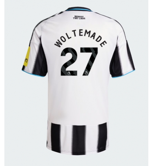 Koszulka piłkarska Newcastle United Nick Woltemade #27 Koszulka Podstawowej 2025-26 Krótki Rękaw Koszulka piłkarska Newcastle United Nick Woltemade #27 Koszulka Podstawowej 2025-26 Krótki Rękaw