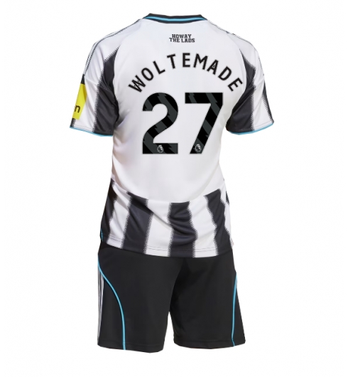 Koszulka piłkarska Newcastle United Nick Woltemade #27 Koszulka Podstawowej dziecięce 2025-26 +Krótkie Spodenk Koszulka piłkarska Newcastle United Nick Woltemade #27 Koszulka Podstawowej dziecięce 2025-26 +Krótkie Spodenk