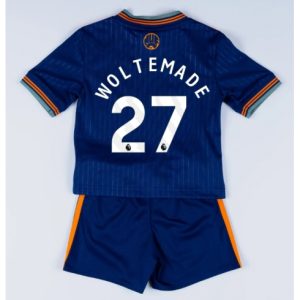 Koszulka piłkarska Newcastle United Nick Woltemade #27 Koszulka Trzeciej dziecięce 2025-26 +Krótkie Spodenk