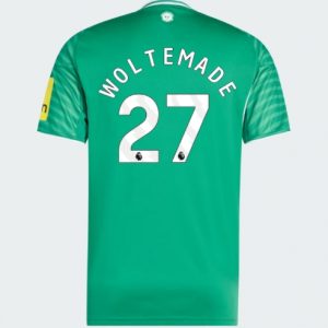 Koszulka piłkarska Newcastle United Nick Woltemade #27 Koszulka Wyjazdowej 2025-26 Krótki Rękaw