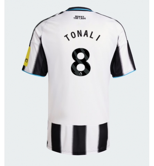 Koszulka piłkarska Newcastle United Sandro Tonali #8 Koszulka Podstawowej 2025-26 Krótki Rękaw Koszulka piłkarska Newcastle United Sandro Tonali #8 Koszulka Podstawowej 2025-26 Krótki Rękaw