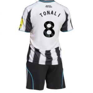 Koszulka piłkarska Newcastle United Sandro Tonali #8 Koszulka Podstawowej dziecięce 2025-26 +Krótkie Spodenk