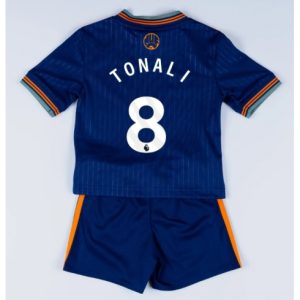 Koszulka piłkarska Newcastle United Sandro Tonali #8 Koszulka Trzeciej dziecięce 2025-26 +Krótkie Spodenk