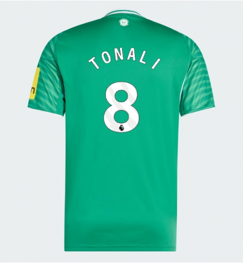 Koszulka piłkarska Newcastle United Sandro Tonali #8 Koszulka Wyjazdowej 2025-26 Krótki Rękaw Koszulka piłkarska Newcastle United Sandro Tonali #8 Koszulka Wyjazdowej 2025-26 Krótki Rękaw