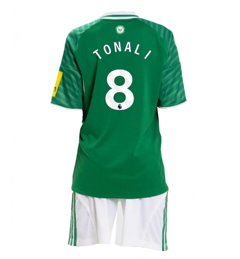 Koszulka piłkarska Newcastle United Sandro Tonali #8 Koszulka Wyjazdowej dziecięce 2025-26 +Krótkie Spodenk Koszulka piłkarska Newcastle United Sandro Tonali #8 Koszulka Wyjazdowej dziecięce 2025-26 +Krótkie Spodenk