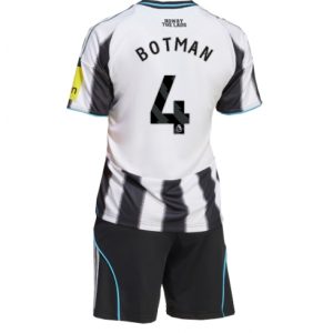 Koszulka piłkarska Newcastle United Sven Botman #4 Koszulka Podstawowej dziecięce 2025-26 +Krótkie Spodenk
