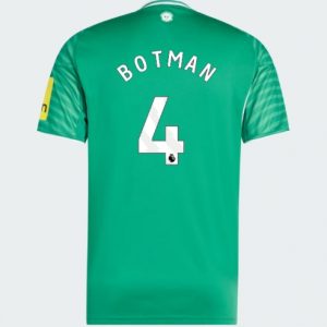 Koszulka piłkarska Newcastle United Sven Botman #4 Koszulka Wyjazdowej 2025-26 Krótki Rękaw Koszulka piłkarska Newcastle United Sven Botman #4 Koszulka Wyjazdowej 2025-26 Krótki Rękaw
