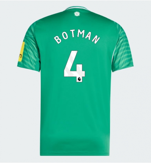 Koszulka piłkarska Newcastle United Sven Botman #4 Koszulka Wyjazdowej 2025-26 Krótki Rękaw Koszulka piłkarska Newcastle United Sven Botman #4 Koszulka Wyjazdowej 2025-26 Krótki Rękaw