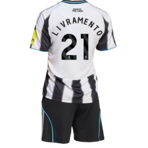 Koszulka piłkarska Newcastle United Tino Livramento #21 Koszulka Podstawowej dziecięce 2025-26 +Krótkie Spodenk