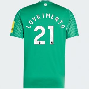 Koszulka piłkarska Newcastle United Tino Livramento #21 Koszulka Wyjazdowej 2025-26 Krótki Rękaw