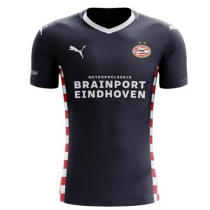 Koszulka piłkarska PSV Eindhoven Koszulka Wyjazdowej 2025-26 Krótki Rękaw Koszulka piłkarska PSV Eindhoven Koszulka Wyjazdowej 2025-26 Krótki Rękaw