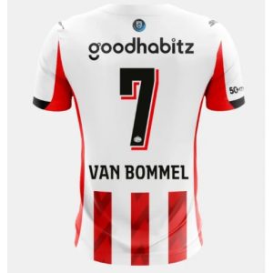 Koszulka piłkarska PSV Eindhoven Ruben van Bommel #7 Koszulka Podstawowej 2025-26 Krótki Rękaw Koszulka piłkarska PSV Eindhoven Ruben van Bommel #7 Koszulka Podstawowej 2025-26 Krótki Rękaw