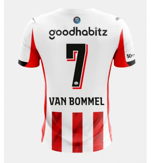 Koszulka piłkarska PSV Eindhoven Ruben van Bommel #7 Koszulka Podstawowej 2025-26 Krótki Rękaw Koszulka piłkarska PSV Eindhoven Ruben van Bommel #7 Koszulka Podstawowej 2025-26 Krótki Rękaw