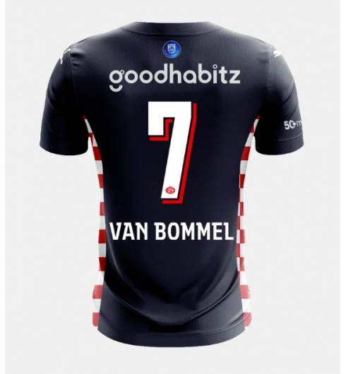 Koszulka piłkarska PSV Eindhoven Ruben van Bommel #7 Koszulka Wyjazdowej 2025-26 Krótki Rękaw Koszulka piłkarska PSV Eindhoven Ruben van Bommel #7 Koszulka Wyjazdowej 2025-26 Krótki Rękaw