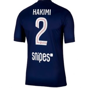 Koszulka piłkarska Paris Saint-Germain Achraf Hakimi #2 Koszulka Podstawowej 2025-26 Krótki Rękaw