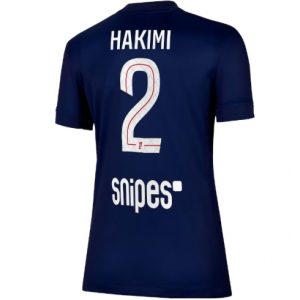 Koszulka piłkarska Paris Saint-Germain Achraf Hakimi #2 Koszulka Podstawowej damskie 2025-26 Krótki Rękaw