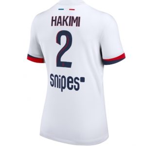 Koszulka piłkarska Paris Saint-Germain Achraf Hakimi #2 Koszulka Wyjazdowej damskie 2025-26 Krótki Rękaw
