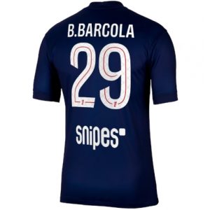 Koszulka piłkarska Paris Saint-Germain Bradley Barcola #29 Koszulka Podstawowej 2025-26 Krótki Rękaw