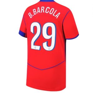 Koszulka piłkarska Paris Saint-Germain Bradley Barcola #29 Koszulka Trzeciej 2025-26 Krótki Rękaw