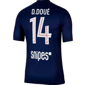 Koszulka piłkarska Paris Saint-Germain Desire Doue #14 Koszulka Podstawowej 2025-26 Krótki Rękaw