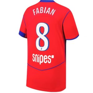 Koszulka piłkarska Paris Saint-Germain Fabian Ruiz #8 Koszulka Trzeciej 2025-26 Krótki Rękaw