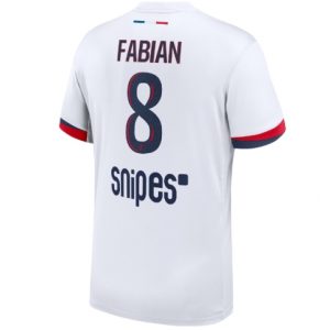 Koszulka piłkarska Paris Saint-Germain Fabian Ruiz #8 Koszulka Wyjazdowej 2025-26 Krótki Rękaw