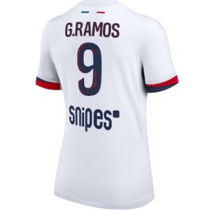 Koszulka piłkarska Paris Saint-Germain Goncalo Ramos #9 Koszulka Wyjazdowej damskie 2025-26 Krótki Rękaw