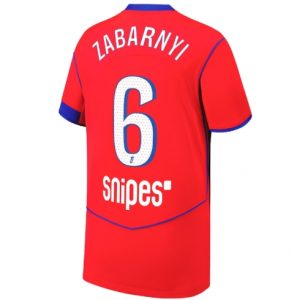 Koszulka piłkarska Paris Saint-Germain Illia Zabarnyi #6 Koszulka Trzeciej 2025-26 Krótki Rękaw