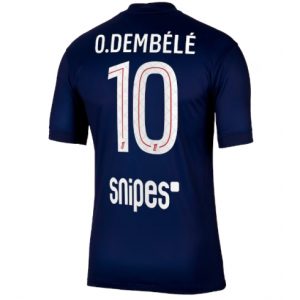 Koszulka piłkarska Paris Saint-Germain Ousmane Dembele #10 Koszulka Podstawowej 2025-26 Krótki Rękaw