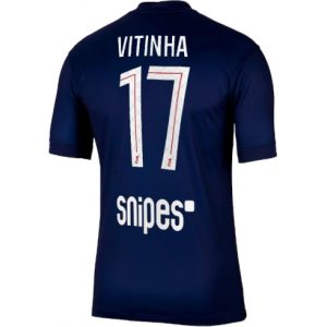 Koszulka piłkarska Paris Saint-Germain Vitinha #17 Koszulka Podstawowej 2025-26 Krótki Rękaw