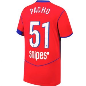 Koszulka piłkarska Paris Saint-Germain Willian Pacho #51 Koszulka Trzeciej 2025-26 Krótki Rękaw