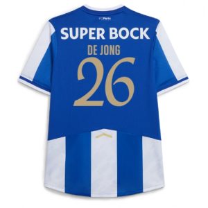 Koszulka piłkarska Porto Luuk de Jong #26 Koszulka Podstawowej 2025-26 Krótki Rękaw Koszulka piłkarska Porto Luuk de Jong #26 Koszulka Podstawowej 2025-26 Krótki Rękaw