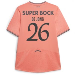 Koszulka piłkarska Porto Luuk de Jong #26 Koszulka Wyjazdowej 2025-26 Krótki Rękaw Koszulka piłkarska Porto Luuk de Jong #26 Koszulka Wyjazdowej 2025-26 Krótki Rękaw