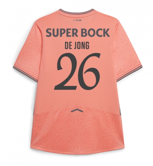 Koszulka piłkarska Porto Luuk de Jong #26 Koszulka Wyjazdowej 2025-26 Krótki Rękaw Koszulka piłkarska Porto Luuk de Jong #26 Koszulka Wyjazdowej 2025-26 Krótki Rękaw