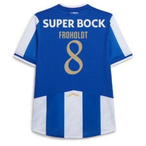 Koszulka piłkarska Porto Victor Froholdt #8 Koszulka Podstawowej 2025-26 Krótki Rękaw Koszulka piłkarska Porto Victor Froholdt #8 Koszulka Podstawowej 2025-26 Krótki Rękaw