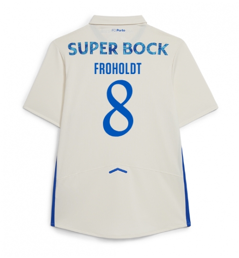Koszulka piłkarska Porto Victor Froholdt #8 Koszulka Trzeciej 2025-26 Krótki Rękaw Koszulka piłkarska Porto Victor Froholdt #8 Koszulka Trzeciej 2025-26 Krótki Rękaw