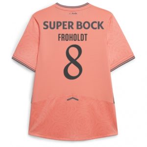 Koszulka piłkarska Porto Victor Froholdt #8 Koszulka Wyjazdowej 2025-26 Krótki Rękaw Koszulka piłkarska Porto Victor Froholdt #8 Koszulka Wyjazdowej 2025-26 Krótki Rękaw
