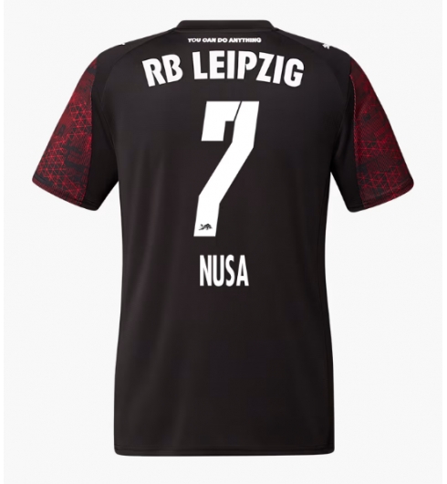 Koszulka piłkarska RB Leipzig Antonio Nusa #7 Koszulka Trzeciej 2025-26 Krótki Rękaw Koszulka piłkarska RB Leipzig Antonio Nusa #7 Koszulka Trzeciej 2025-26 Krótki Rękaw