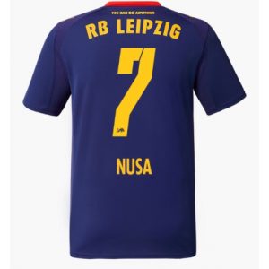 Koszulka piłkarska RB Leipzig Antonio Nusa #7 Koszulka Wyjazdowej 2025-26 Krótki Rękaw Koszulka piłkarska RB Leipzig Antonio Nusa #7 Koszulka Wyjazdowej 2025-26 Krótki Rękaw