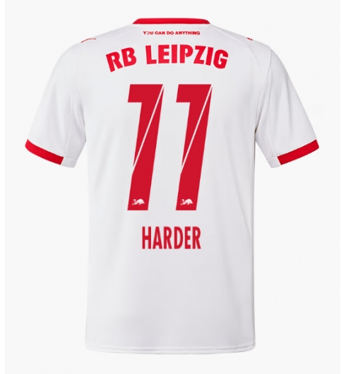 Koszulka piłkarska RB Leipzig Conrad Harder #11 Koszulka Podstawowej 2025-26 Krótki Rękaw Koszulka piłkarska RB Leipzig Conrad Harder #11 Koszulka Podstawowej 2025-26 Krótki Rękaw