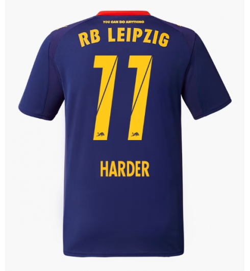 Koszulka piłkarska RB Leipzig Conrad Harder #11 Koszulka Wyjazdowej 2025-26 Krótki Rękaw Koszulka piłkarska RB Leipzig Conrad Harder #11 Koszulka Wyjazdowej 2025-26 Krótki Rękaw
