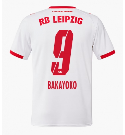 Koszulka piłkarska RB Leipzig Johan Bakayoko #9 Koszulka Podstawowej 2025-26 Krótki Rękaw Koszulka piłkarska RB Leipzig Johan Bakayoko #9 Koszulka Podstawowej 2025-26 Krótki Rękaw